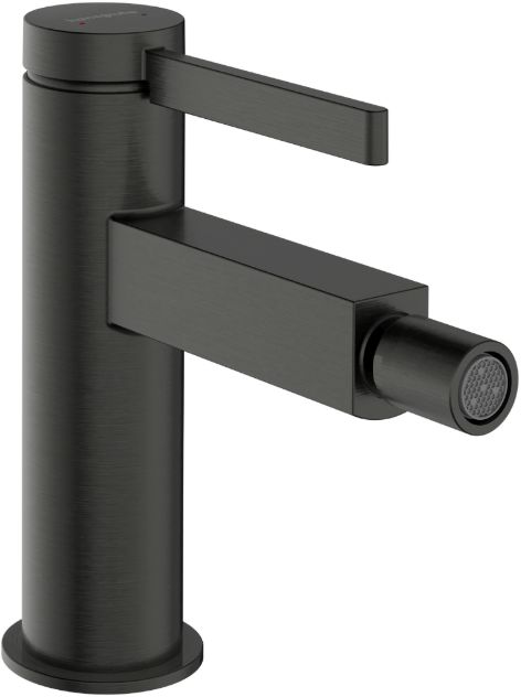 Hansgrohe Finoris rubinetto per bidet verticale nero 76200340