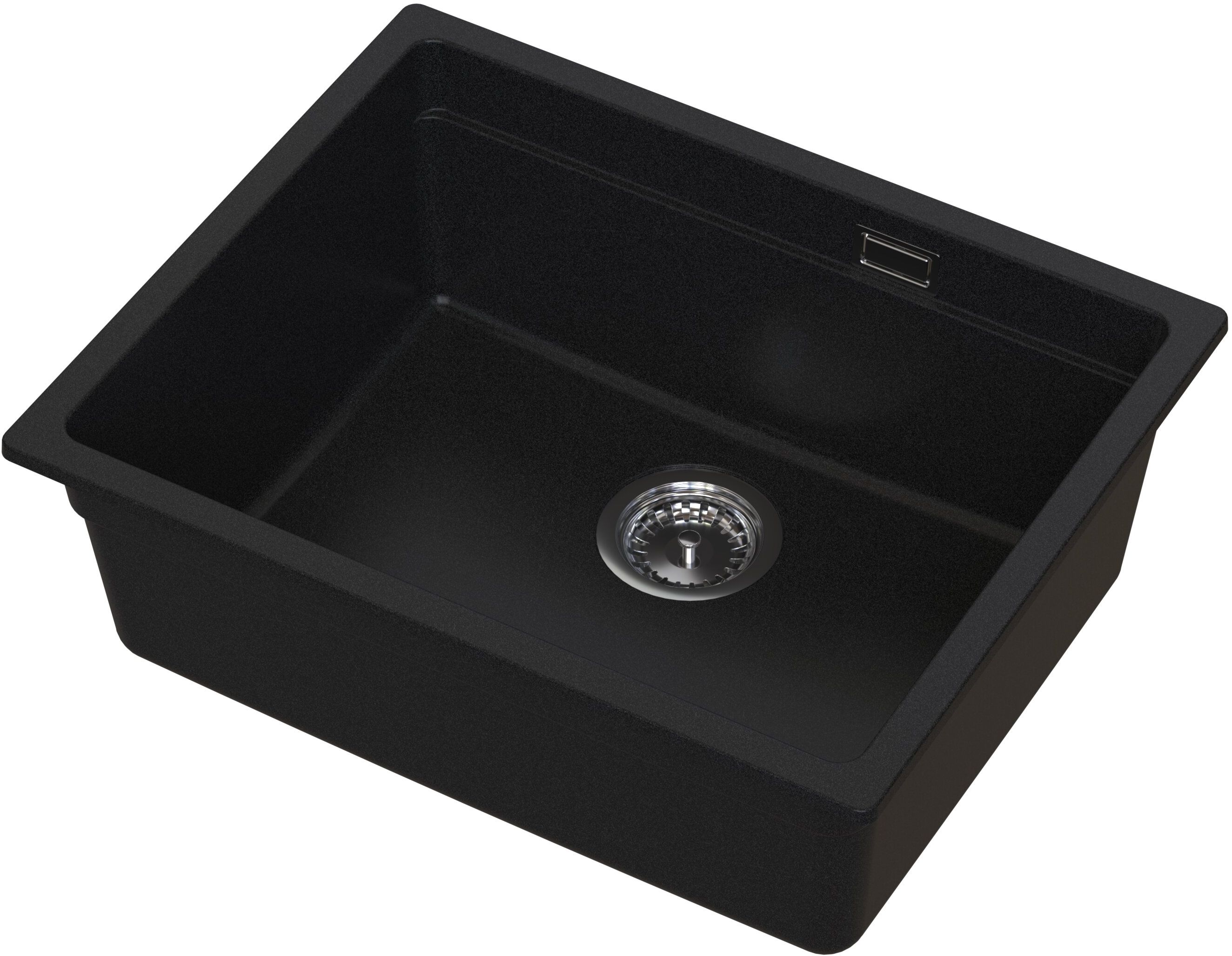 Ruvetti Latios vasca sottopiano 54.5x43.5 cm nero 3001LA_BC60_P