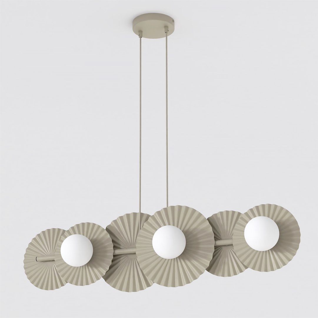 Emibig Umbra lampada sospesa 6x8 W marrone 1728/6