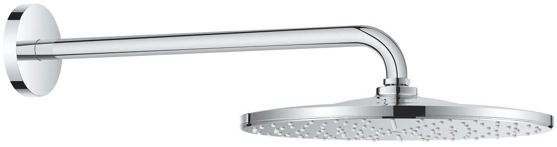 Grohe soffione doccia con braccio 31x31 cm rotonda cromo 26557000