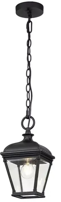 Elstead Lighting Bayview lampada sospesa 1x60 W nero BAYVIEW-8M-BK