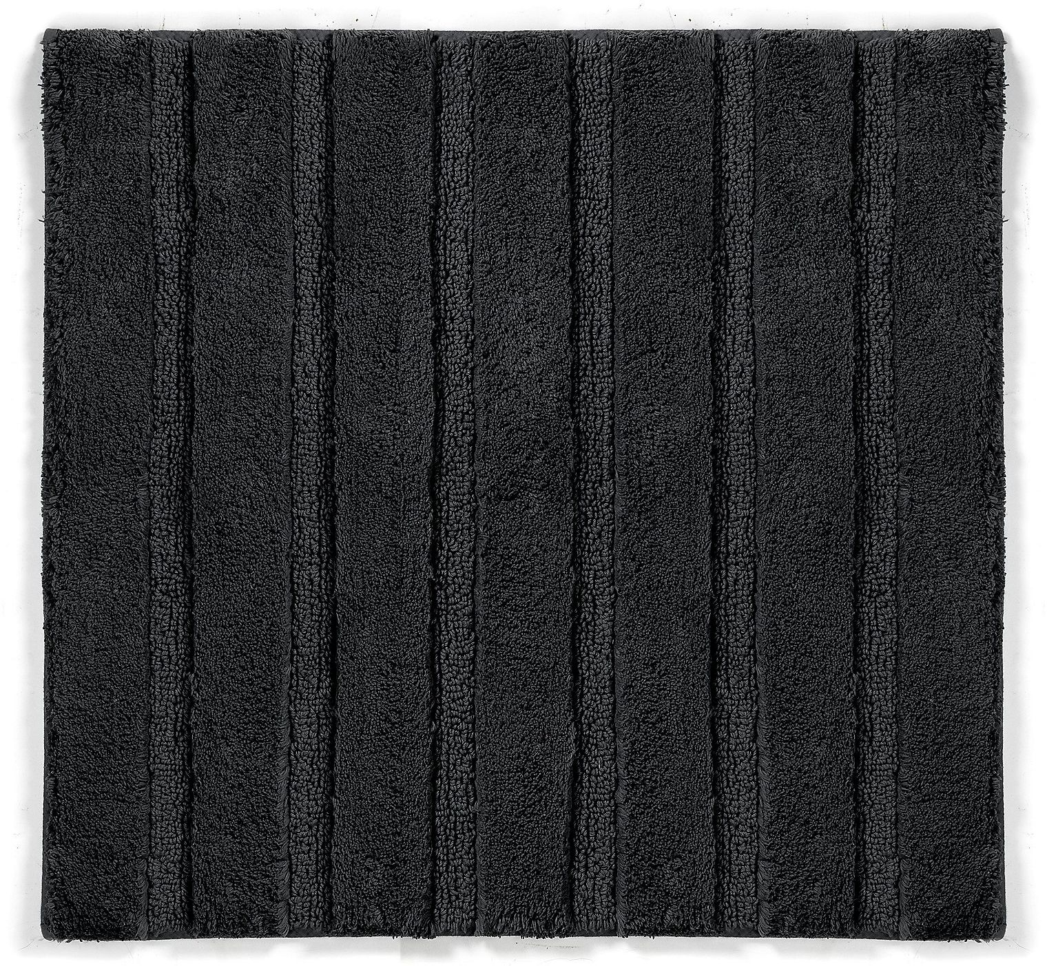 Kela Megan tappetino da bagno 65x55 cm rettangolare nero 24712