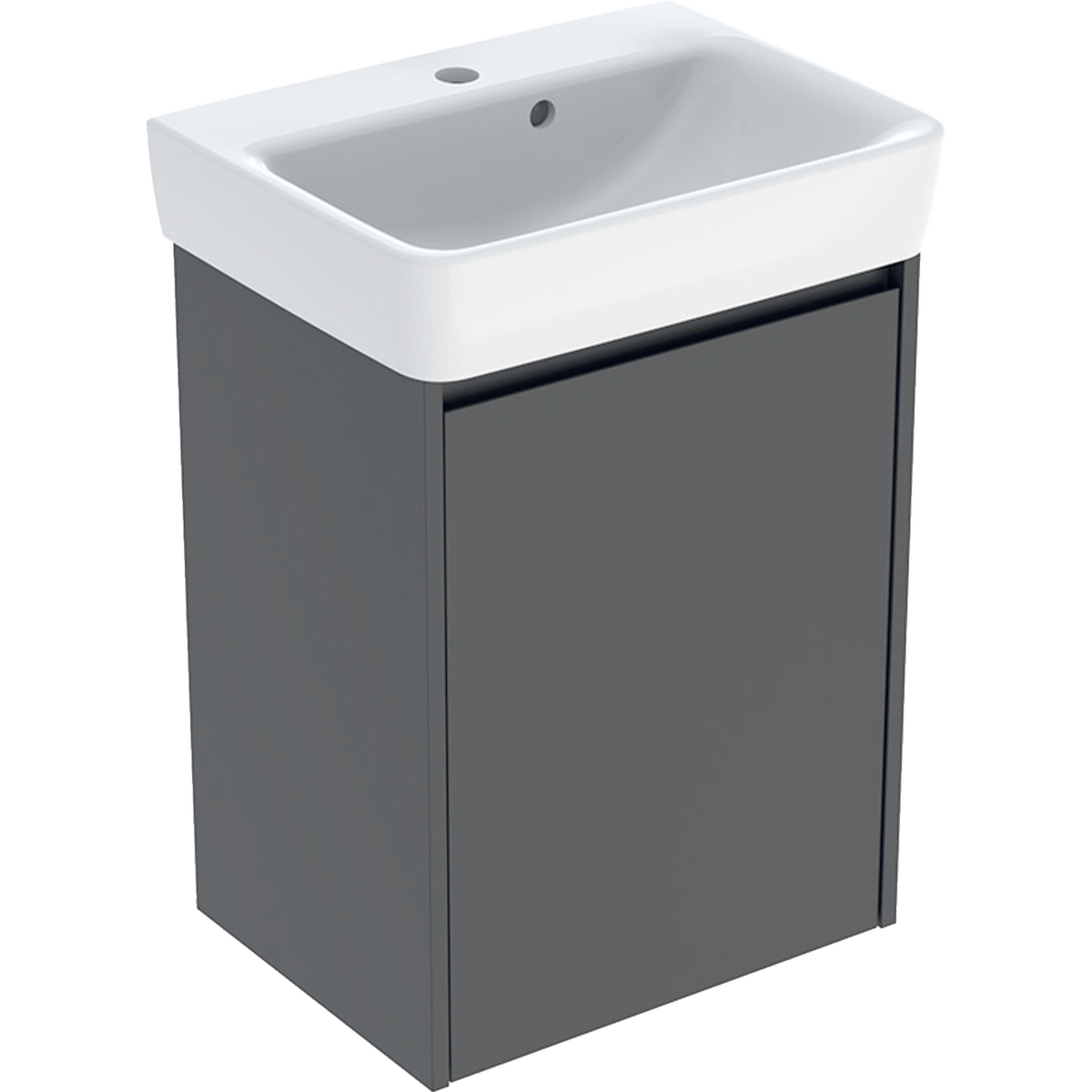 Geberit Selnova Square lavabo con armadietto 50 cm 504.132.JK.1