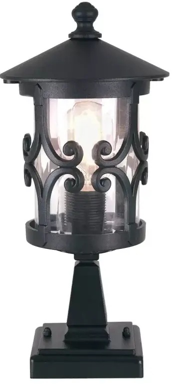 Elstead Lighting Hereford lampada da terra per esterni 1x60 W nero BL12-BLACK