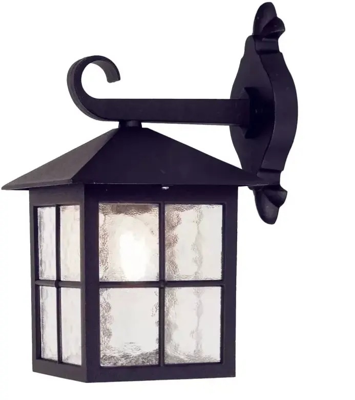 Elstead Lighting Winchester lampada da parete per esterni 1x60 W nero BL18-BLACK