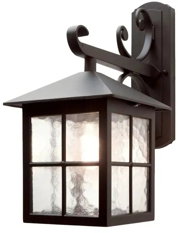 Elstead Lighting Winchester lampada da parete per esterni 1x60 W nero BL19-BLACK