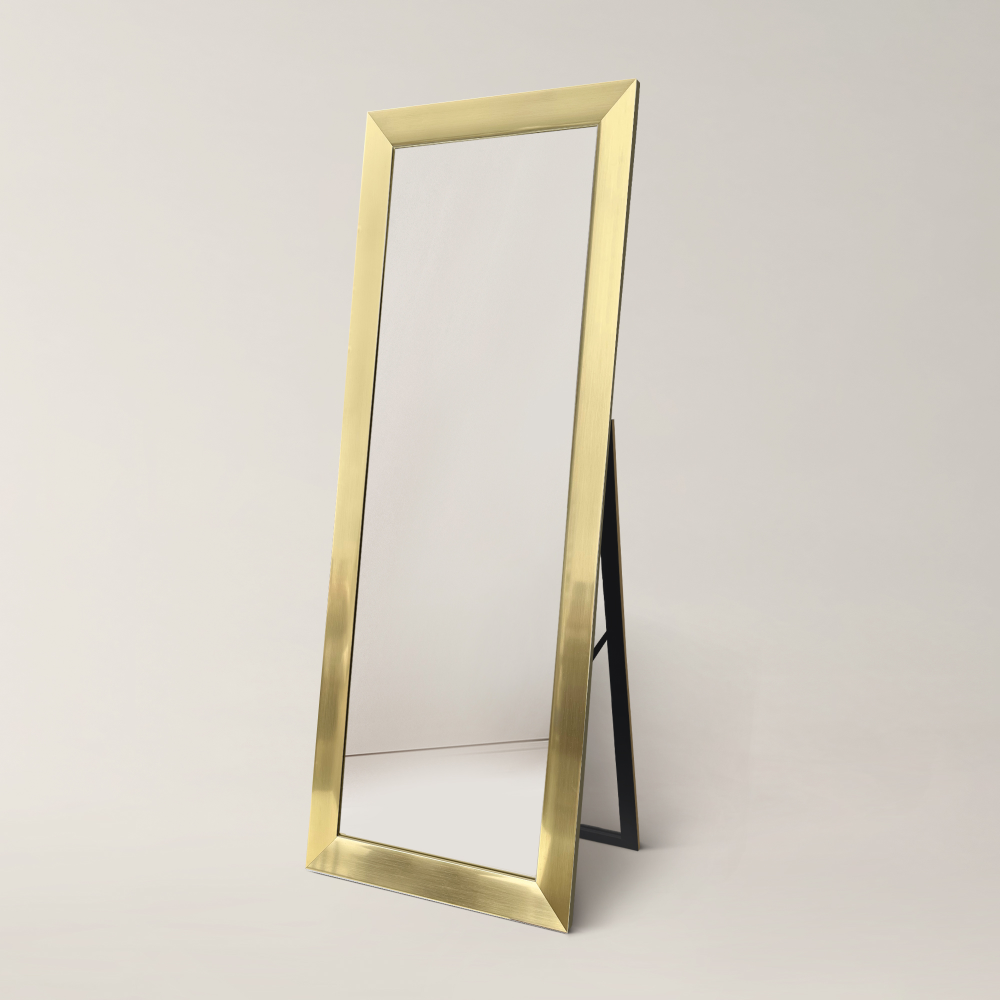 Ars Longa Milano specchio 64.6x174.6 cm rettangolare oro LS-MILANO50160-ZS