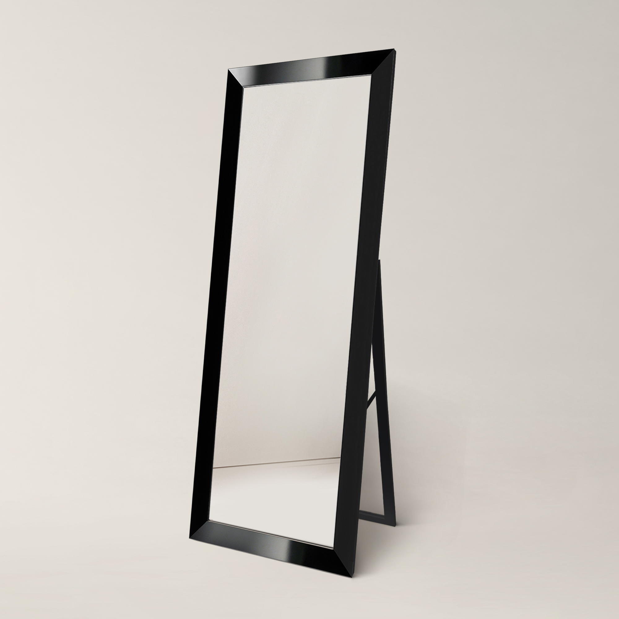 Ars Longa Milano specchio 64.6x174.6 cm rettangolare nero LS-MILANO50160-C