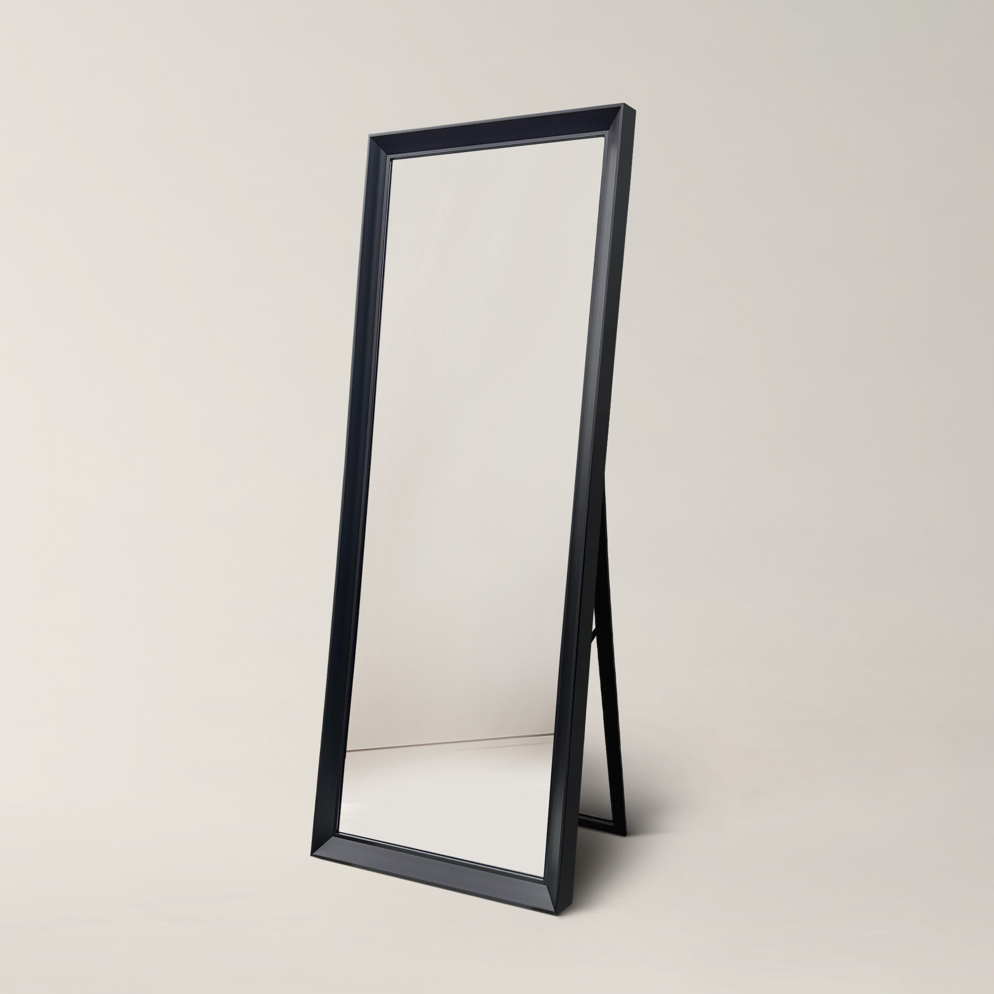Ars Longa Alpi specchio 58.8x168.8 cm rettangolare nero LS-ALPI50160-C