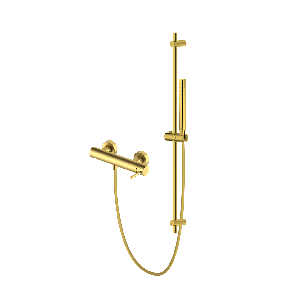 Set rubinetto per doccia Oltens Molle 33010810, asta doccia Oltens Alling 37301810, 37106810, 37201810