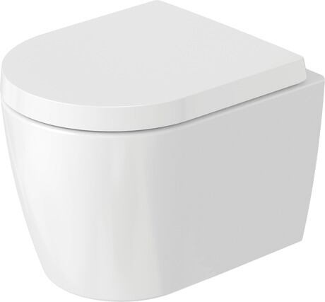 Duravit ME by Starck vaso wc sospeso senza brida bianco lucida 253009AA00