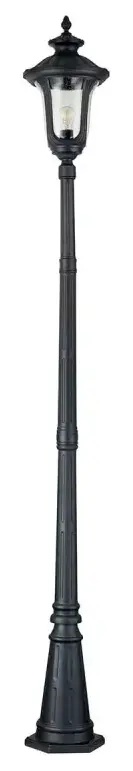 Elstead Lighting Chicago lampada da terra per esterni 1x60 W nero CC5-M-BK