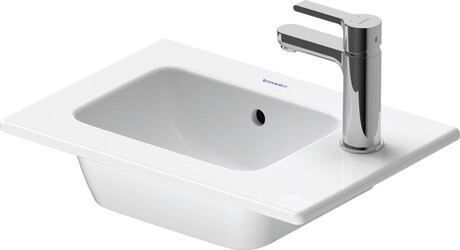 Duravit ME by Starck lavabo 43x30 cm rettangolare da mobile bianco 072343AC41