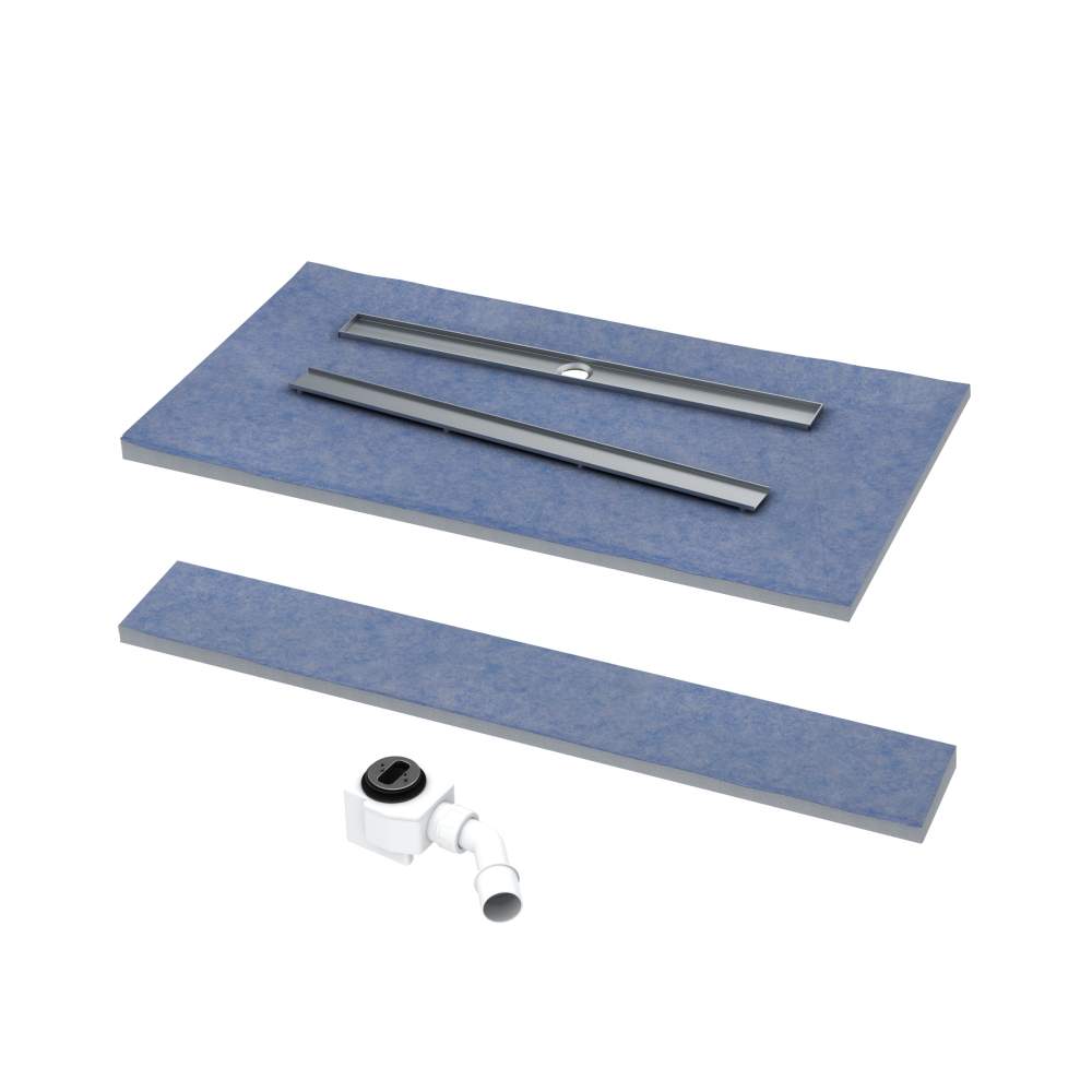 Schedline Esco-Line S4 piatto doccia sottopiastrelle 70 cm cromo 10ST.4S4-70140/OLDB