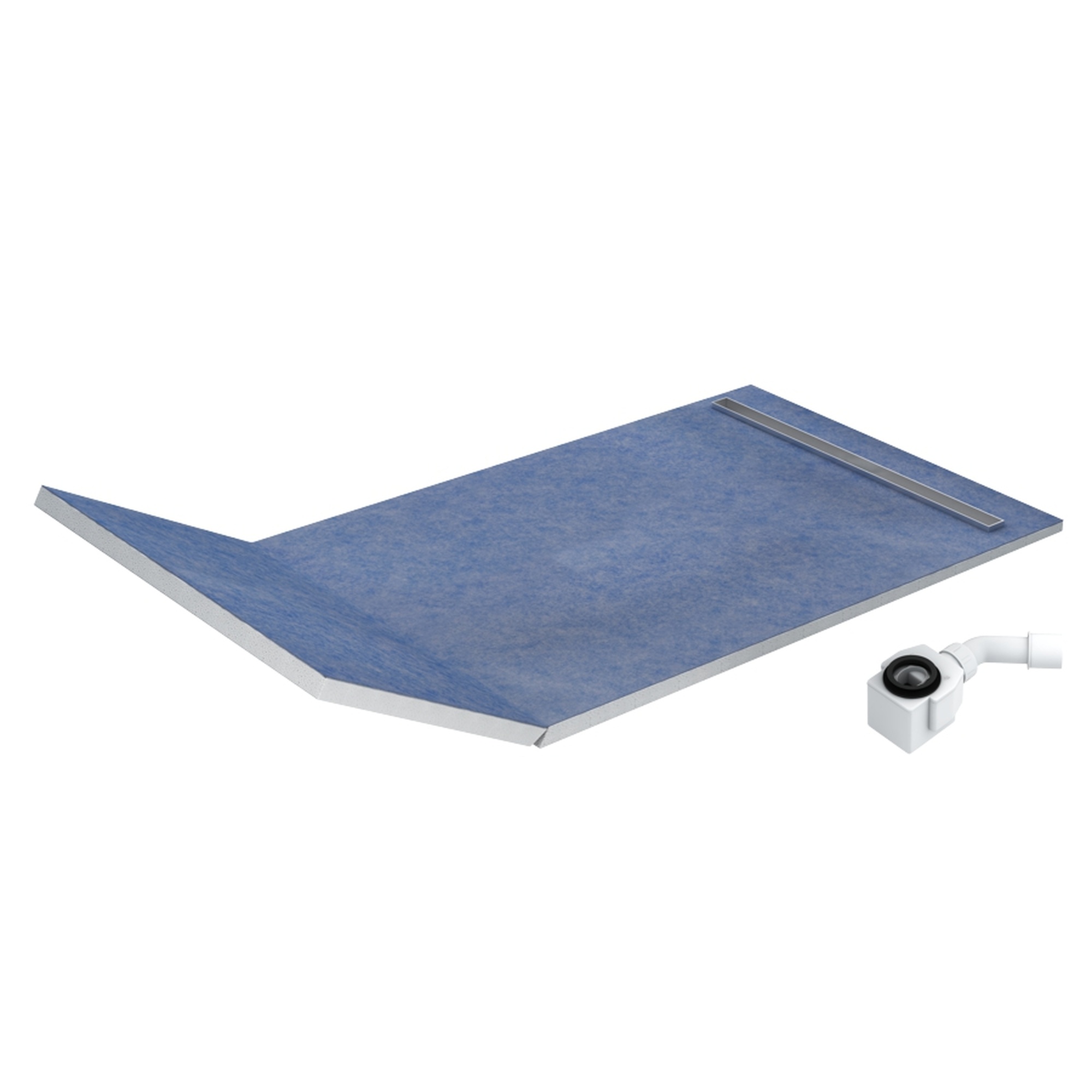 Schedline Slight Line S1 piatto doccia sottopiastrelle 180 cm 10ST.1S1-80180