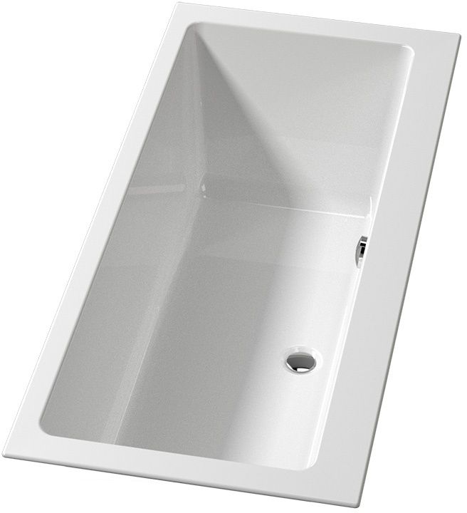 Riho Lugo vasca da bagno rettangolare 180x80 cm bianco B159001005