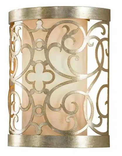 Elstead Lighting Arabesque lampada da parete 1x60 W verderame FE-ARABESQUE1