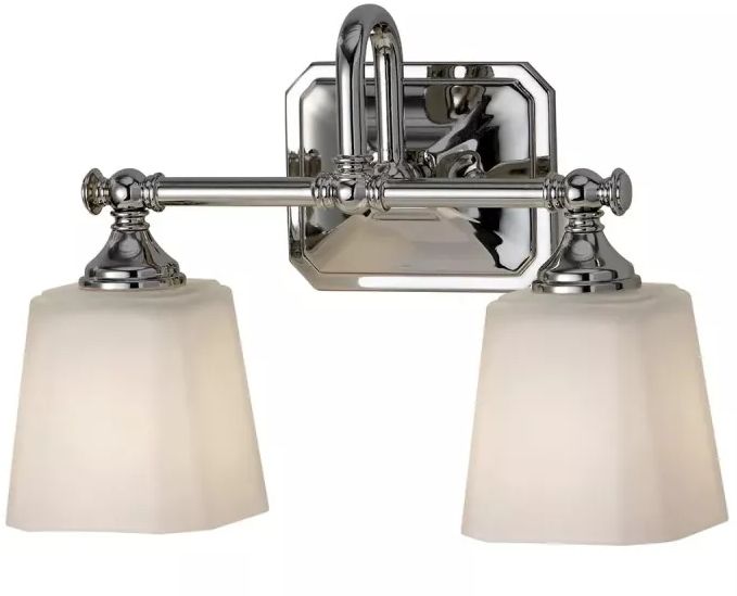 Elstead Lighting Concord lampada da parete 2x3 W cromo FE-CONCORD2-BATH