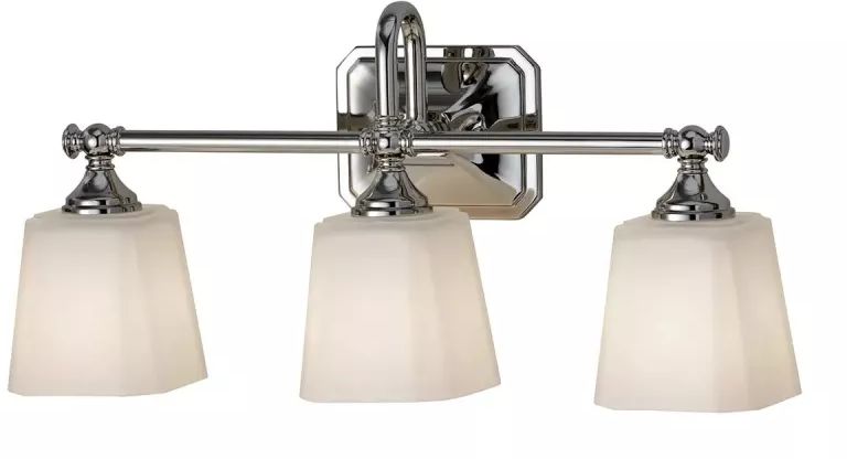 Elstead Lighting Concord lampada da parete 3x3 W cromo FE-CONCORD3-BATH