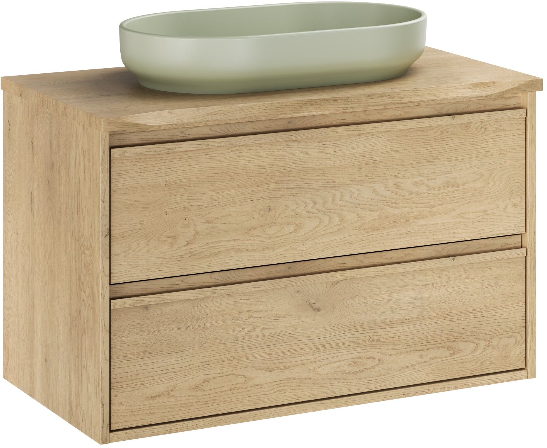 Set armadietto Comad Viola VIOLA CREMONA 82-80-46-2S, lavabo Comad River 2 RIVER 2 OLIVE GREEN MATT UN 55 ( E-6594 ), NATURE CREMONA 89-80-46 M