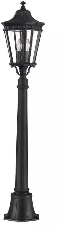 Elstead Lighting Cotswold Lane lampada da terra per esterni 2x60 W nero FE-COTSLN4-M-BK