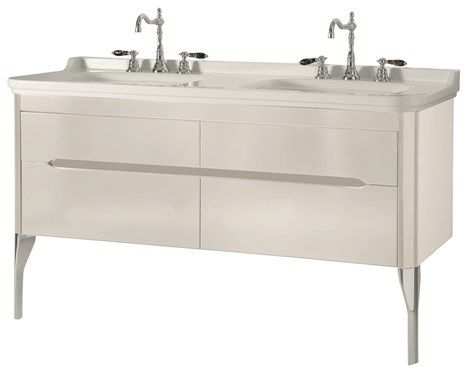 Kerasan Waldorf armadietto 150x51x50 cm sottolavabo sospeso 9254 46
