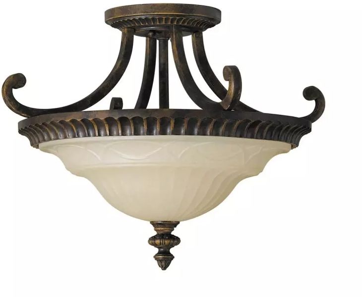 Elstead Lighting Drawing Room lampada da soffitto 2x60 W FE-DRAWING-ROOM-SFA
