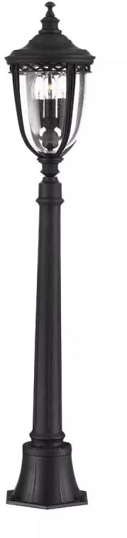 Elstead Lighting English Bridle lampada da terra per esterni 3x60 W nero FE-EB4-M-BLK