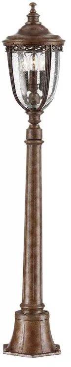 Elstead Lighting English Bridle lampada da terra per esterni 3x60 W marrone FE-EB4-M-BRB