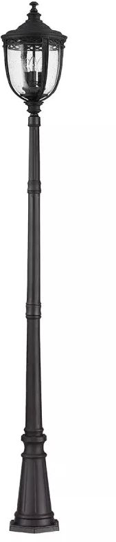 Elstead Lighting English Bridle lampada da tavolo per esterni 3x60 W nero FE-EB5-L-BLK