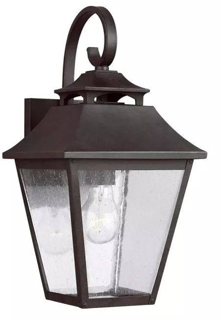Elstead Lighting Galena lampada da parete per esterni 1x60 W marrone FE-GALENA2-M-SBL