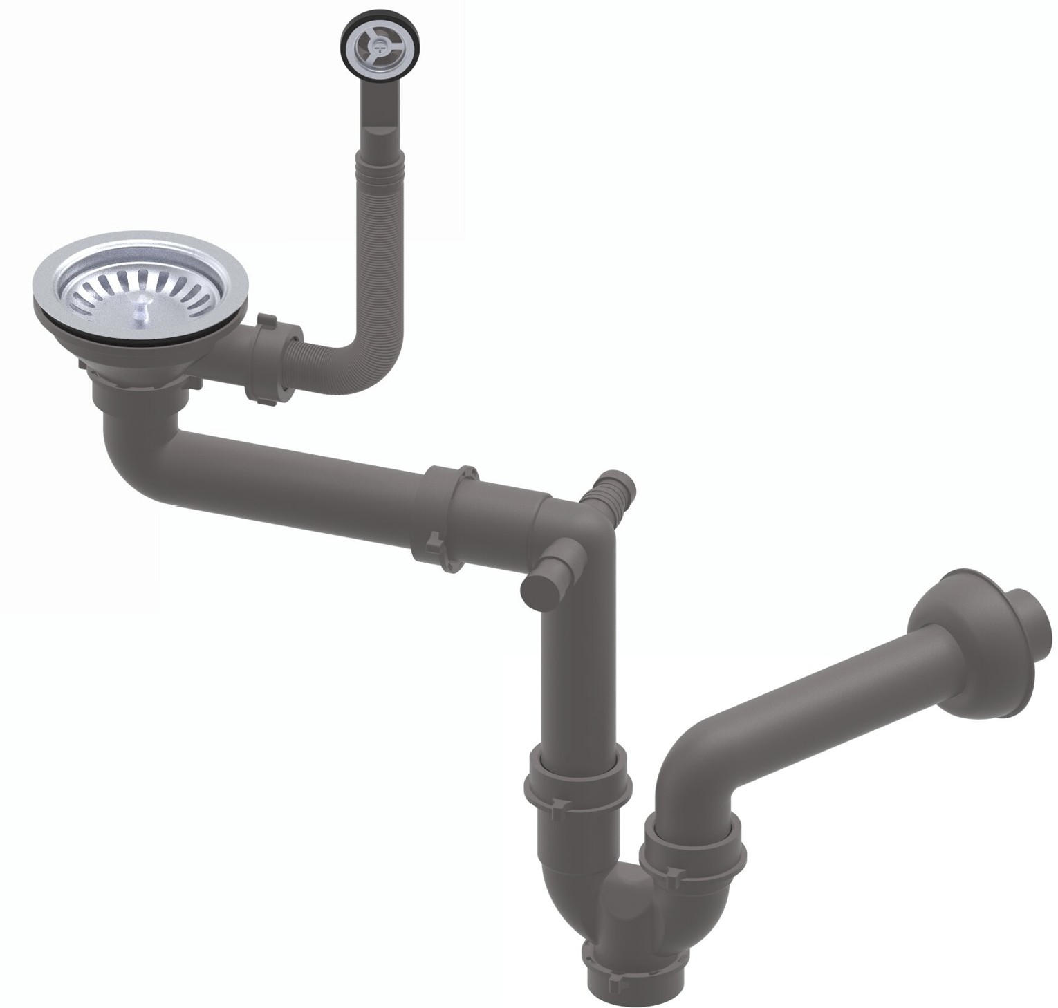 Ruvetti sifone per lavello 6003BS