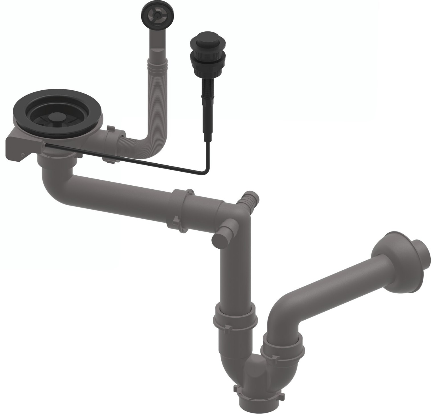 Ruvetti sifone per lavello 13SU1-P2A-MB