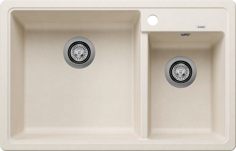 Blanco Legra 8 lavello in granito 78x50 cm bianco 527089
