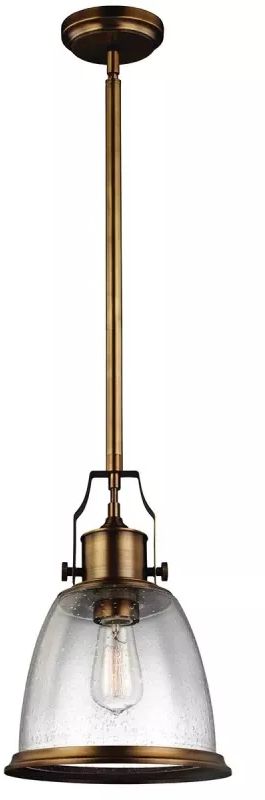 Elstead Lighting Hobson lampada da soffitto 1x60 W ottone FE-HOBSON-P-M-AB