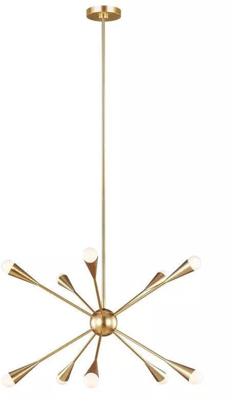 Elstead Lighting Jax lampada sospesa x3 W ottone FE-JAX10-BB
