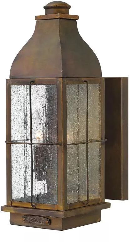 Elstead Lighting Bingham lampada da parete per esterni 2x60 W marrone HK-BINGHAM-M