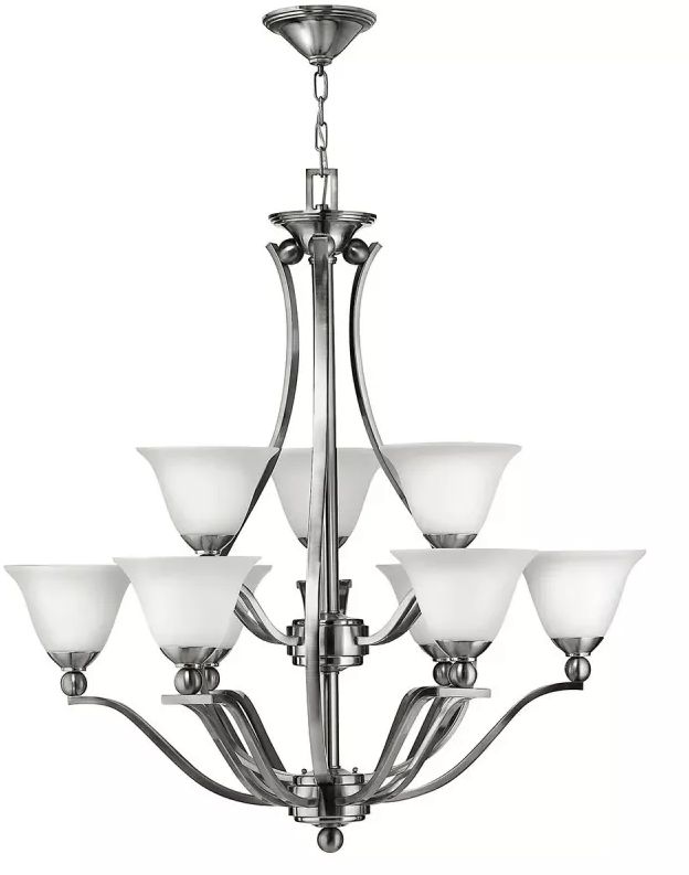 Elstead Lighting Bolla lampada sospesa x60 W nichel HK-BOLLA9