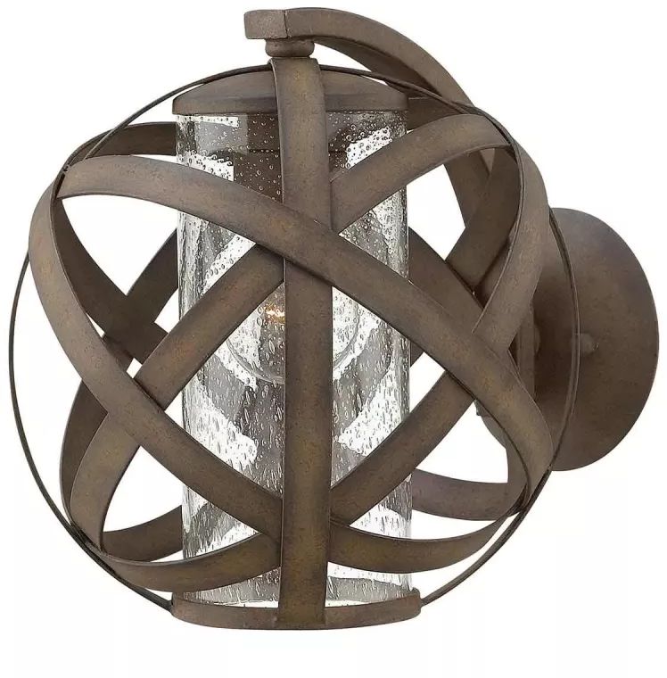 Elstead Lighting Carson lampada da parete per esterni 1x60 W ferro HK-CARSON1