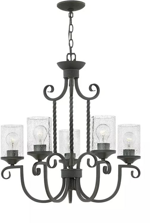 Elstead Lighting Casa lampada sospesa 5x60 W nero HK-CASA5