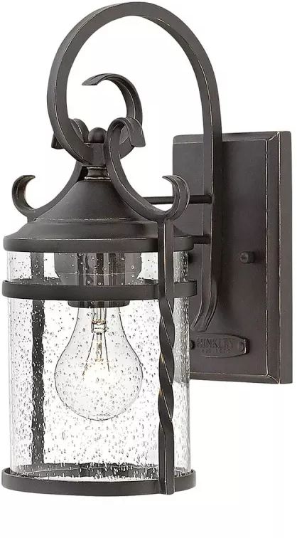 Elstead Lighting Casa lampada da parete per esterni 1x60 W nero HK-CASA-S
