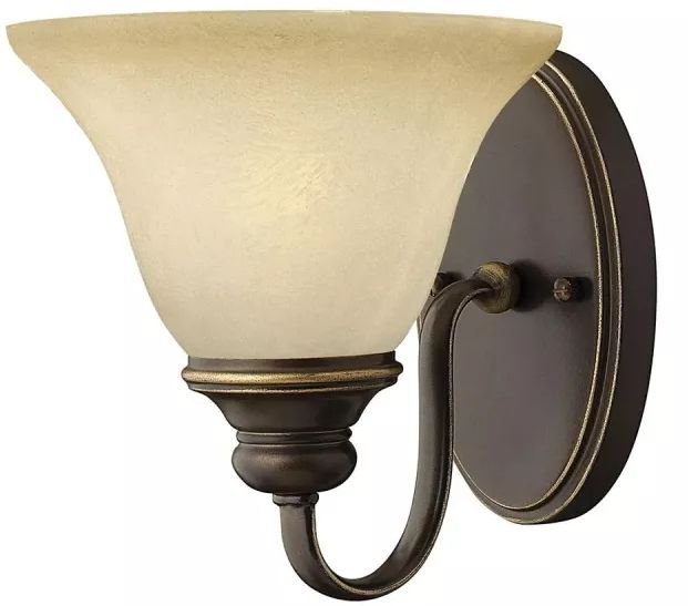 Elstead Lighting lampada da parete 1x60 W marrone HK-CELLO1