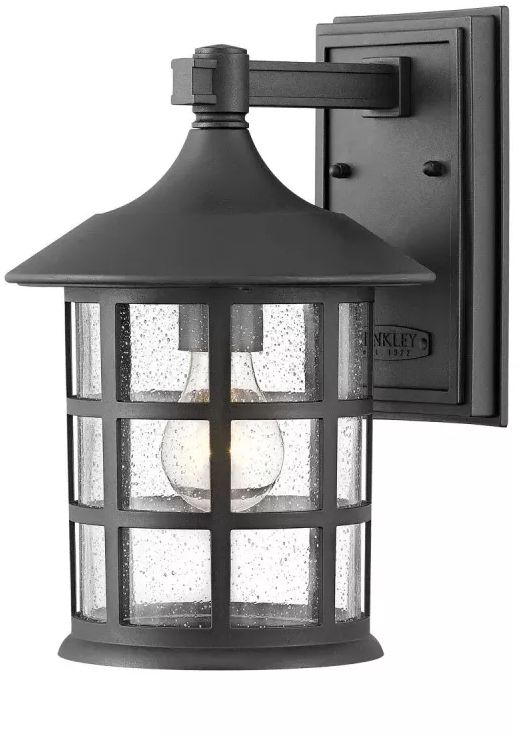 Elstead Lighting Freeport lampada da parete per esterni 1x40 W nero HK-FREEPORT2-M-TBK