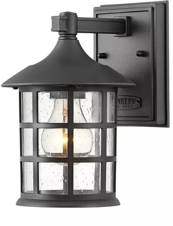 Elstead Lighting Freeport lampada da parete per esterni 1x40 W nero HK-FREEPORT2-S-TBK