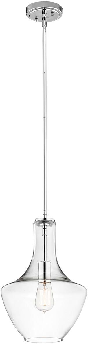 Elstead Lighting Everly lampada sospesa 1x60 W cromo KL-EVERLY-P-S-CH