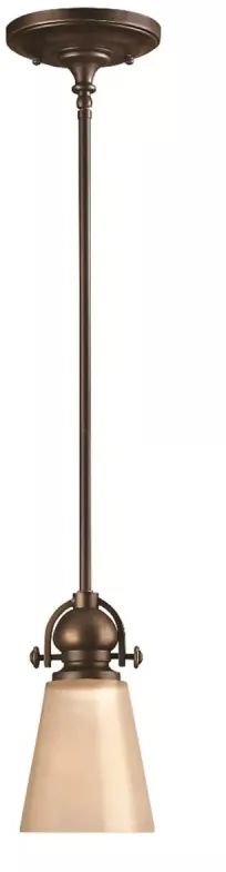 Elstead Lighting Mayflower lampada sospesa 1x60 W marrone HK-MAYFLOWER-P-A
