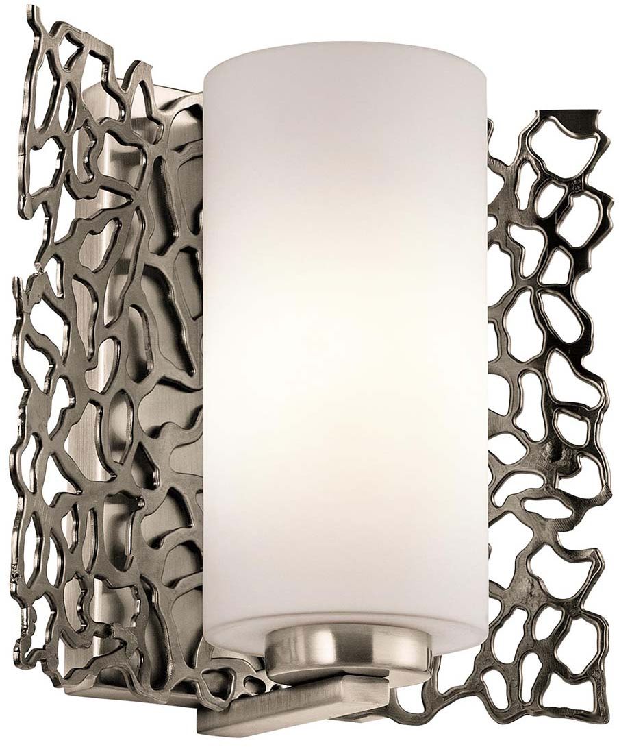 Elstead Lighting Silver Coral lampada da parete 1x60 W KL-SILVER-CORAL1