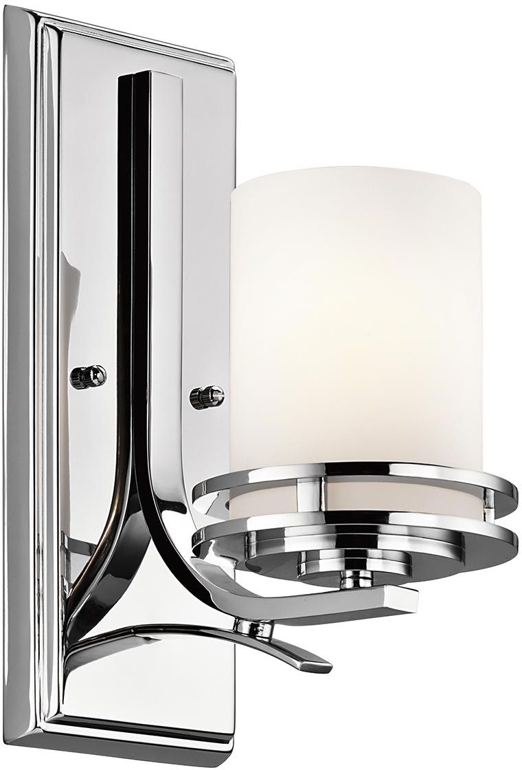 Elstead Lighting Hendrik lampada da parete 1x3 W cromo KL-HENDRIK1-BATH