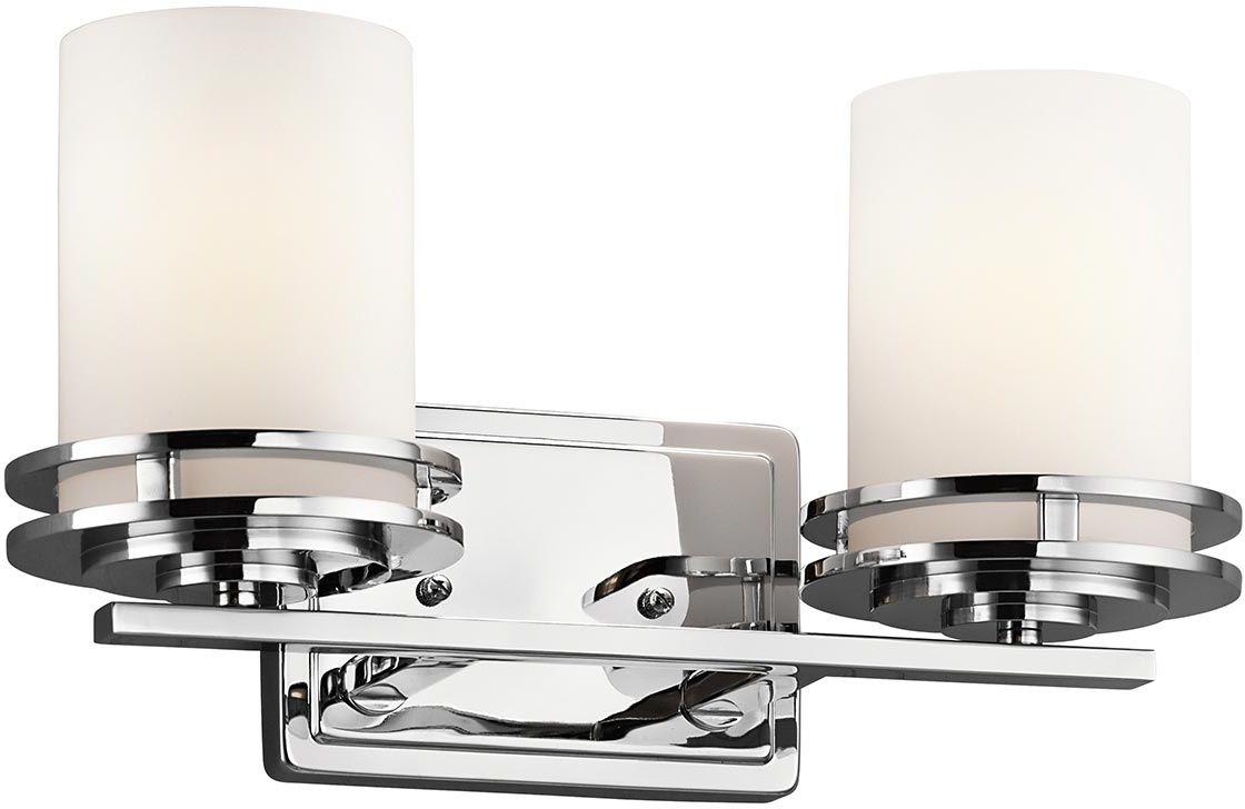 Elstead Lighting Hendrik lampada da parete 2x3 W cromo KL-HENDRIK2-BATH