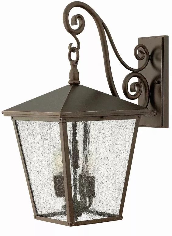 Elstead Lighting Trellis lampada da parete per esterni 4x60 W marrone HK-TRELLIS2-L